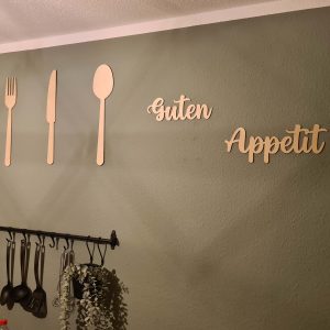 Holzbesteck Dekoration